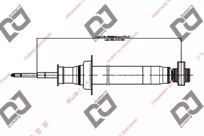 Амортизатор DJ PARTS DS1372GT